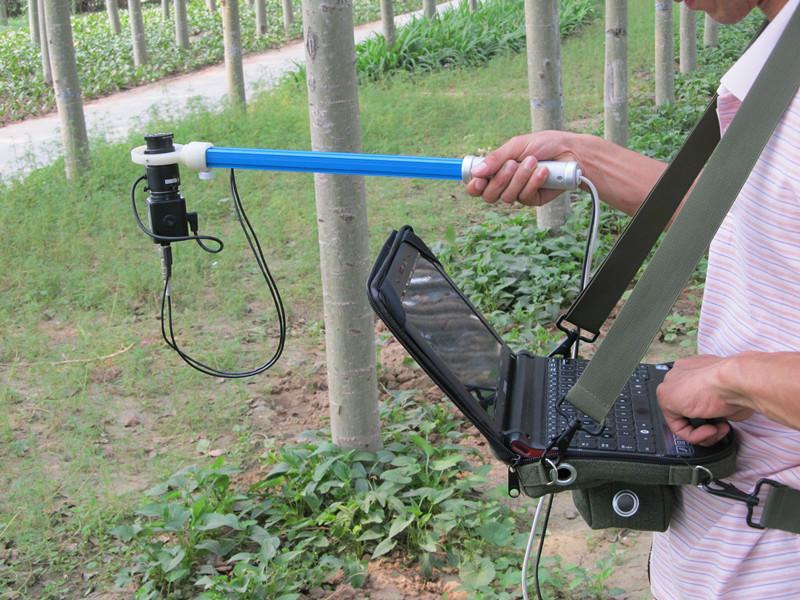 植物冠層分析系統，研究不同高度的植物冠層